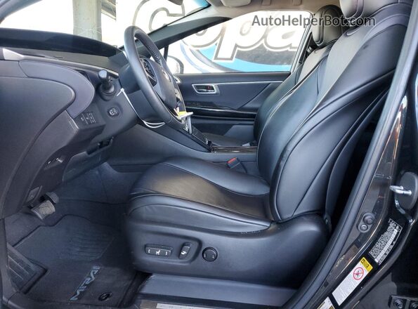 JTDBVRBD1HA001503 2017 TOYOTA MIRAI Black Front interior view