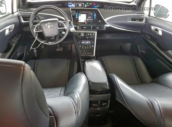 JTDBVRBD3HA001552 2017 TOYOTA MIRAI White Առջևի վահանակի տեսք