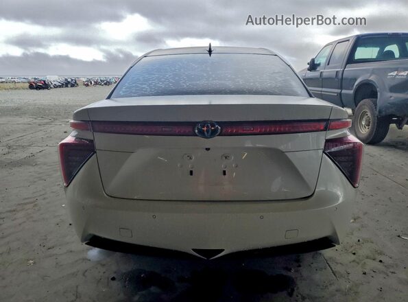 JTDBVRBD6GA000734 2016 TOYOTA MIRAI White Հետևի տեսք