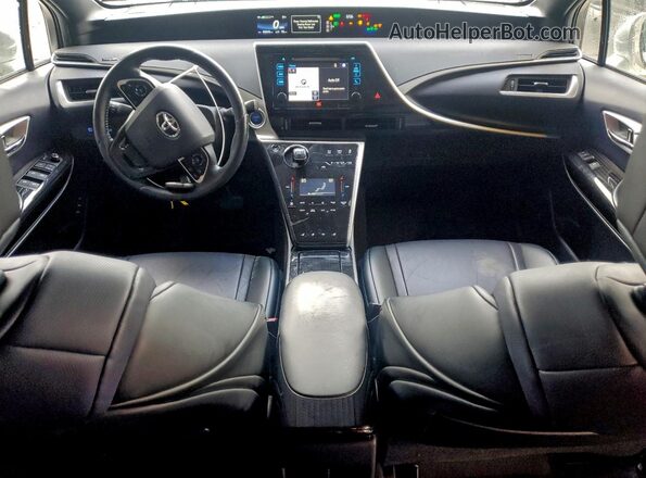 JTDBVRBD6GA000734 2016 TOYOTA MIRAI White Առջևի վահանակի տեսք