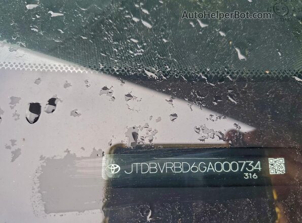 JTDBVRBD6GA000734 2016 TOYOTA MIRAI White Շարժիչի բաժամունքի տեսք