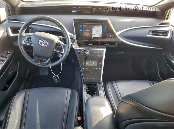 JTDBVRBD6HA001593 2017 TOYOTA MIRAI White Առջևի վահանակի տեսք