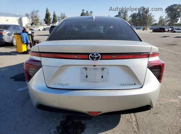 JTDBVRBD7LA008142 2020 TOYOTA MIRAI Серебряный Вид сзади
