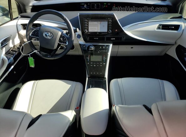 JTDBVRBD7LA008142 2020 TOYOTA MIRAI Серебряный Вид панели приборов