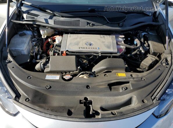 JTDBVRBD7LA008142 2020 TOYOTA MIRAI Серебряный Вид задней части салона
