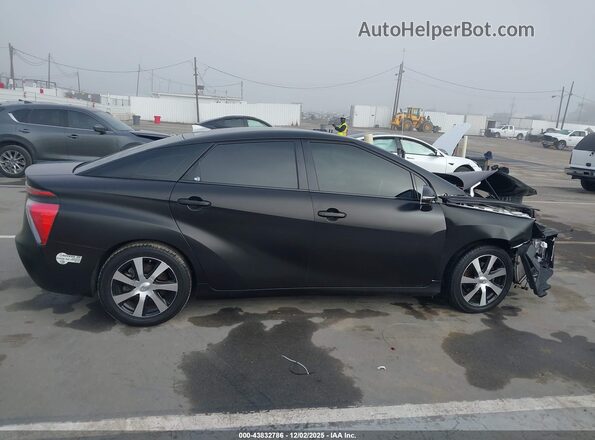 JTDBVRBD8HA001479 2017 TOYOTA MIRAI Черный Вид задней части салона