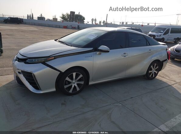 JTDBVRBD9GA000470 2016 TOYOTA MIRAI Silver Front left