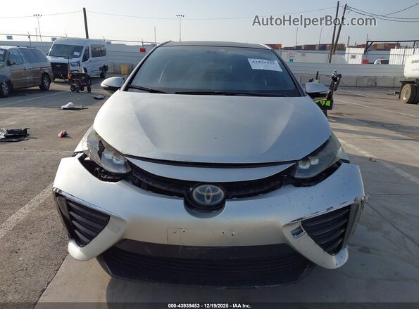 JTDBVRBD9GA000470 2016 TOYOTA MIRAI Silver Instrument cluster view
