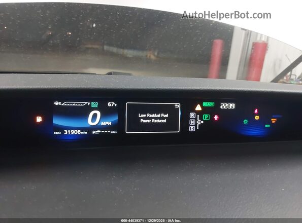JTDBVRBD9HA003452 2017 TOYOTA MIRAI Gray უკანა სავარძლების ხედი