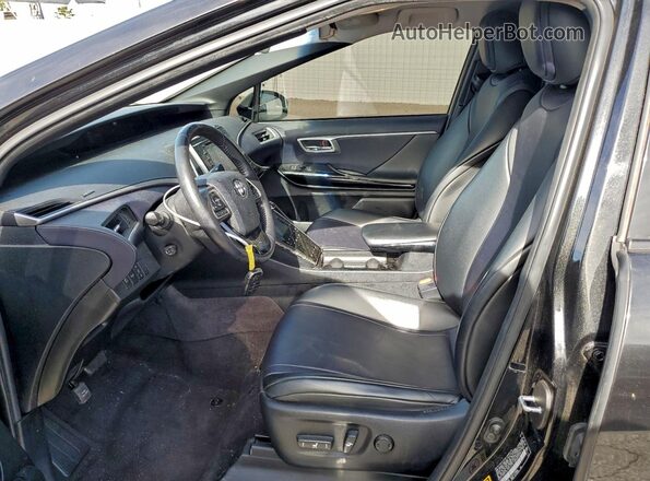 JTDBVRBD9JA004316 2018 TOYOTA MIRAI Black Widok wnętrza z przodu