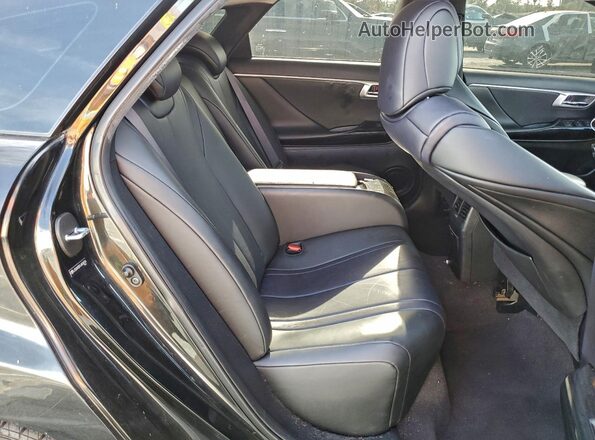 JTDBVRBD9JA004316 2018 TOYOTA MIRAI Black Widok tylnych siedzeń