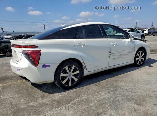 JTDBVRBDXKA006173 2019 TOYOTA MIRAI White Հետևի աջ