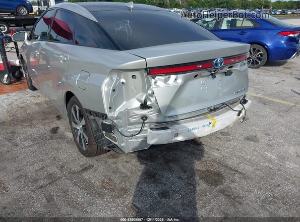 JTDBVRBDXKA007713 2019 TOYOTA MIRAI Silver Դիմացի տեսք