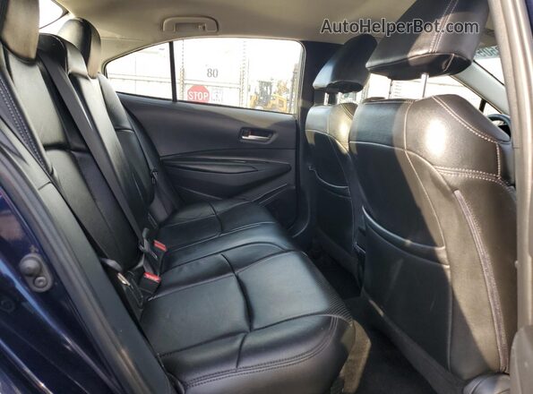 JTDEAMDE9MJ033014 2021 TOYOTA LL Blue უკანა სავარძლების ხედი