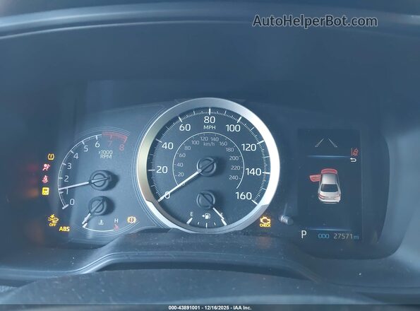 JTDEPRAE2LJ106531 2020 TOYOTA LL Black უკანა სავარძლების ხედი