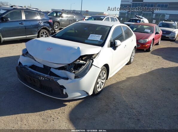 JTDEPRAE9LJ111550 2020 TOYOTA LL White წინა მარცხენა ხედი სამი მეოთხედიდან