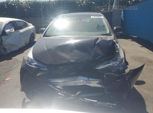 JTDKAMFU0N3174437 2022 TOYOTA PRIUS Black Вид спереду