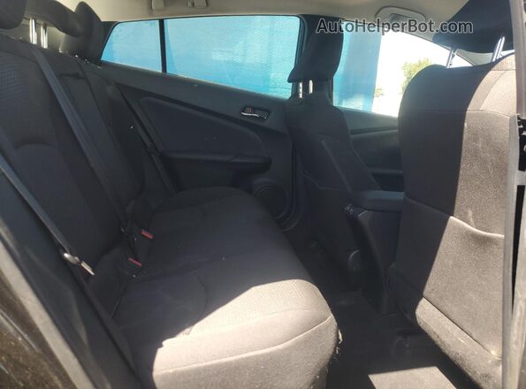 JTDKAMFU0N3174437 2022 TOYOTA PRIUS Black Вид задніх сидінь