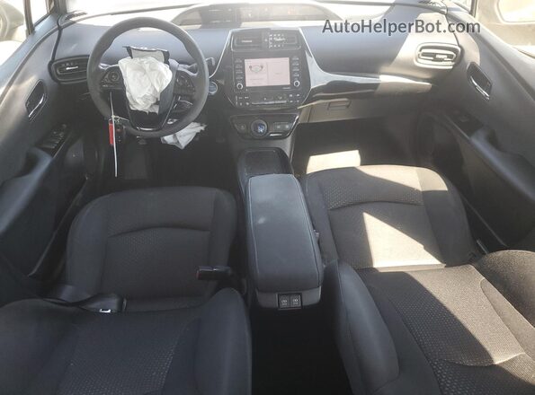 JTDKAMFU0N3174437 2022 TOYOTA PRIUS Black Вид панелі приладів