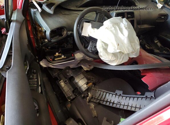 JTDKAMFU1M3138075 2021 TOYOTA PRIUS Красный Вид панели приборов