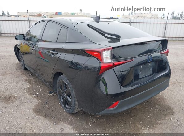JTDKAMFU1N3160210 2022 TOYOTA PRIUS Black Հետևի ձախ