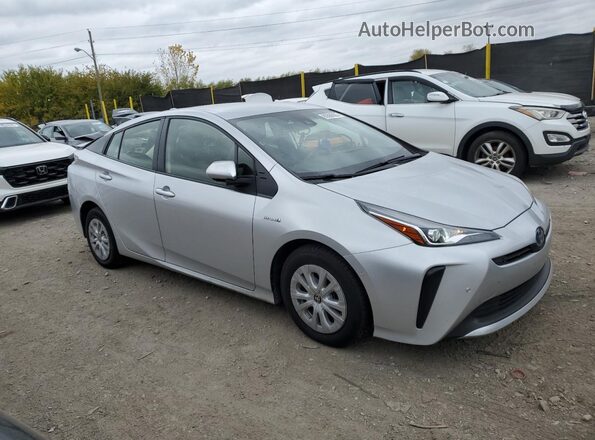 JTDKAMFU2N3177114 2022 TOYOTA PRIUS Silver Front right