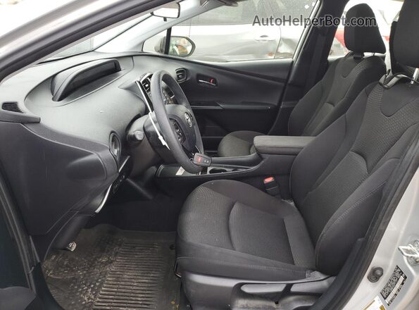 JTDKAMFU2N3177114 2022 TOYOTA PRIUS Silver Front interior view