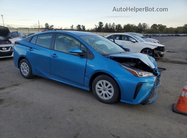 JTDKAMFU3N3164386 2022 TOYOTA PRIUS Blue წინა მარჯვენა