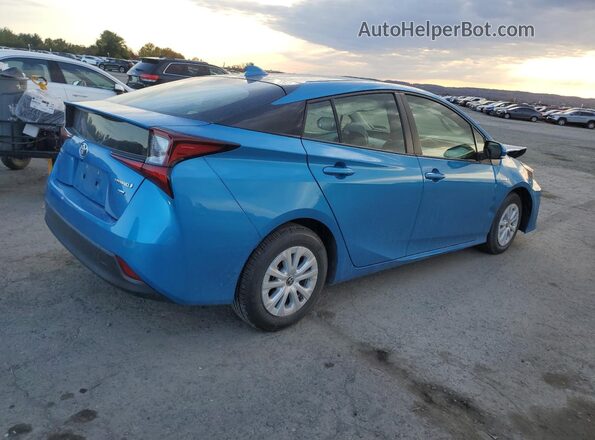 JTDKAMFU3N3164386 2022 TOYOTA PRIUS Blue უკანა მარჯვენა