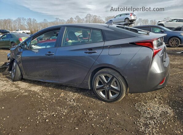 JTDKAMFU4M3134666 2021 TOYOTA PRIUS Gray უკანა მარცხენა