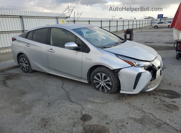 JTDKAMFU4M3152634 2021 TOYOTA PRIUS Серебряный 