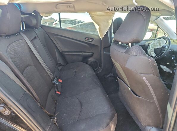 JTDKAMFU5M3148432 2021 TOYOTA PRIUS Black Հետևի նստատեղերի տեսք