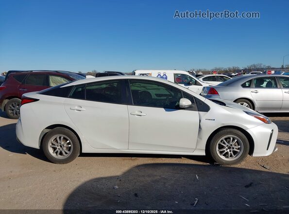 JTDKAMFU5N3162039 2022 TOYOTA PRIUS White Vista interior trasera