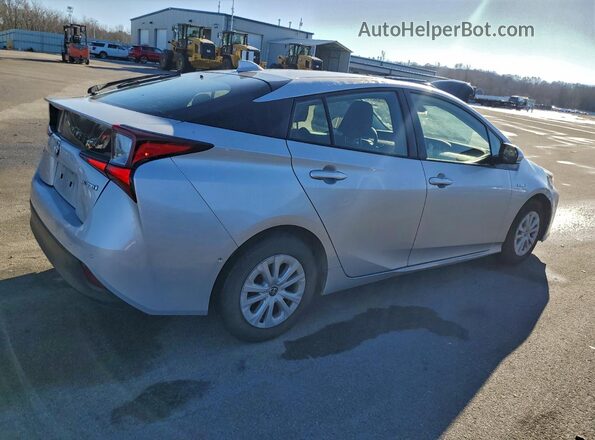 JTDKAMFU6N3176452 2022 TOYOTA PRIUS Silver უკანა მარჯვენა