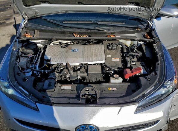 JTDKAMFU6N3176452 2022 TOYOTA PRIUS Silver უკანა სალონის ხედი