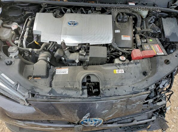 JTDKAMFU7N3154248 2022 TOYOTA PRIUS Угольный Вид задней части салона