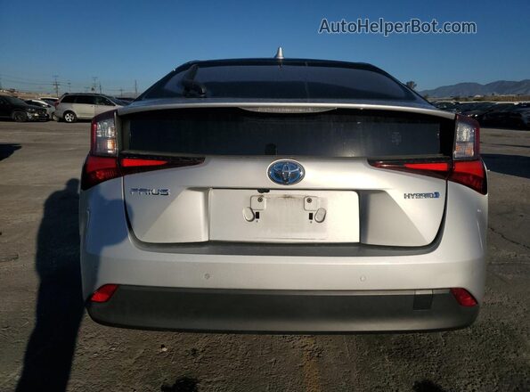 JTDKAMFU7N3182230 2022 TOYOTA PRIUS Silver უკანა ხედი
