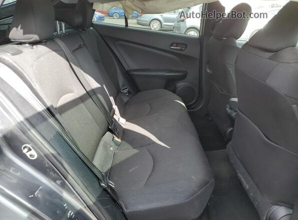 JTDKAMFU8M3139126 2021 TOYOTA PRIUS Gray Widok tylnych siedzeń