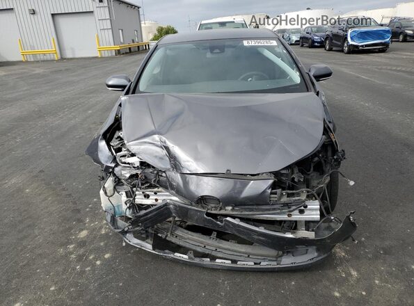 JTDKAMFU8M3139126 2021 TOYOTA PRIUS Gray Widok z przodu