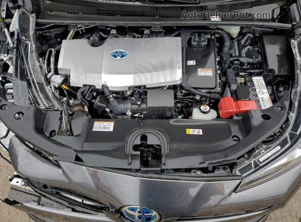 JTDKAMFU8N3171608 2022 TOYOTA PRIUS Серый Вид подкапотного пространства