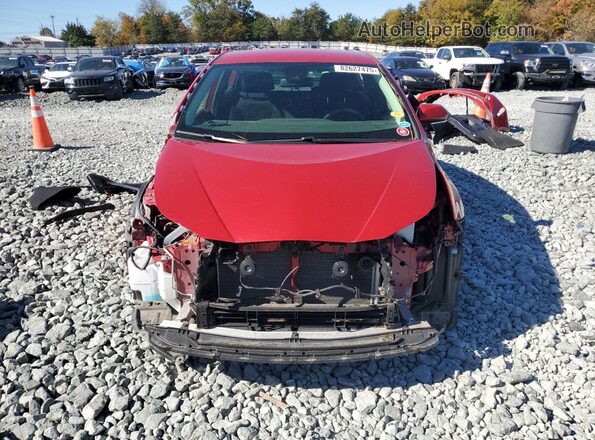 JTDKAMFU9N3171102 2022 TOYOTA PRIUS Red Դիմացի տեսք