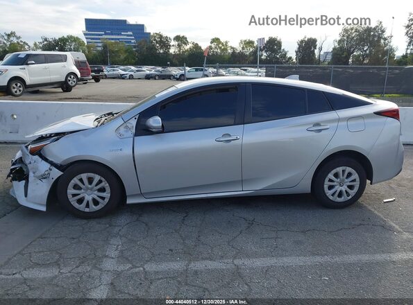 JTDKAMFUXM3143081 2021 TOYOTA PRIUS Silver უკანა სალონის ხედი