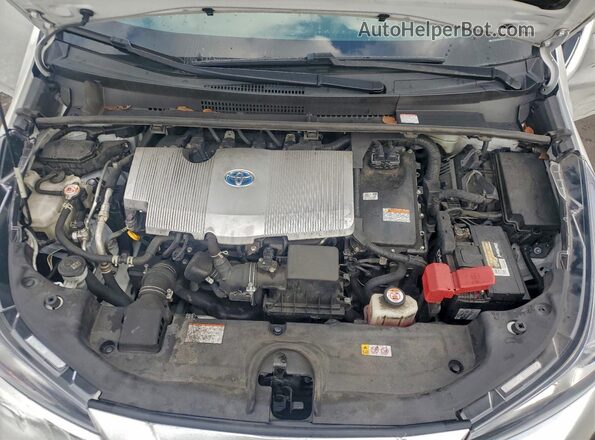 JTDKAMFUXM3147132 2021 TOYOTA PRIUS White Widok wnętrza z tyłu