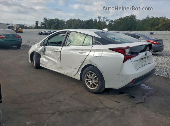 JTDKAMFUXM3147132 2021 TOYOTA PRIUS White Tył lewy