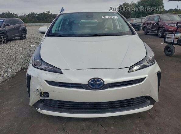 JTDKAMFUXM3147132 2021 TOYOTA PRIUS White Widok z przodu