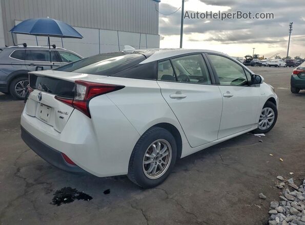 JTDKAMFUXM3147132 2021 TOYOTA PRIUS White Tył prawy