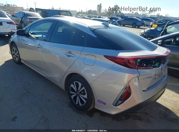 JTDKARFP0K3114404 2019 TOYOTA PRIUS PRIME Silver Tył lewy
