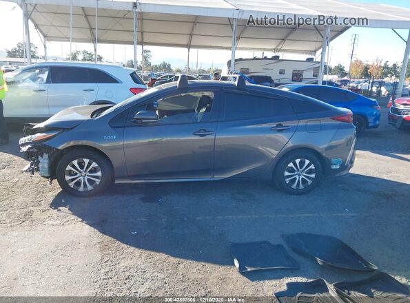 JTDKARFP1H3061656 2017 TOYOTA PRIUS PRIME Gray 
