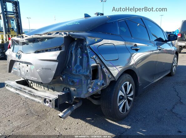 JTDKARFP2H3043926 2017 TOYOTA PRIUS PRIME Gray Trasero derecho