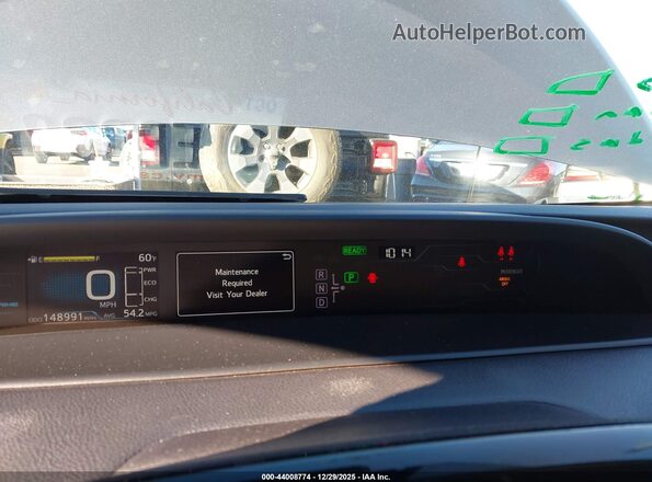JTDKARFP2H3043926 2017 TOYOTA PRIUS PRIME Gray Vista de los asientos traseros